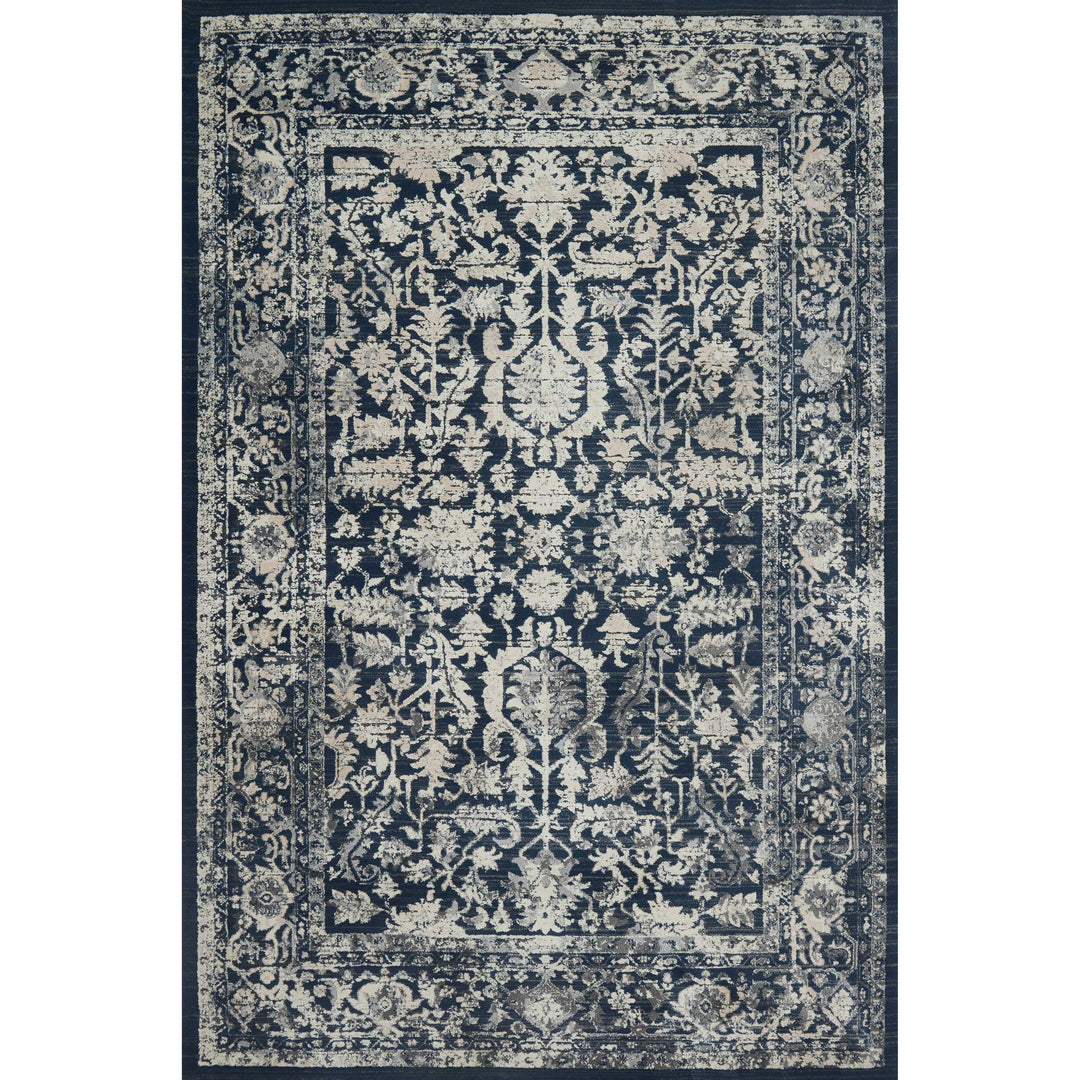 Magnolia Home By Joanna Gaines x Loloi Everly Indigo 3'-7" x 5'-7" Accent Rug