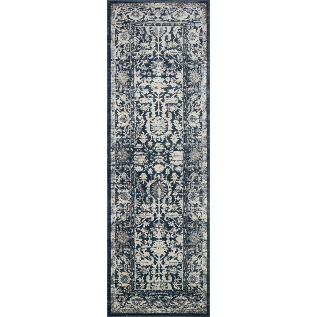 Magnolia Home By Joanna Gaines x Loloi Everly Indigo 3'-7" x 5'-7" Accent Rug