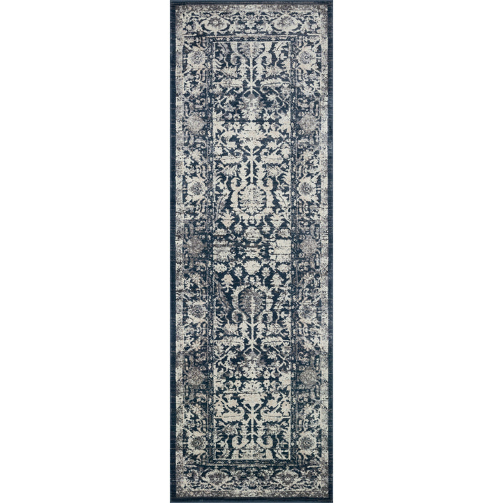 Magnolia Home By Joanna Gaines x Loloi Everly Indigo 2'-7" x 12'-0" Runner Rug