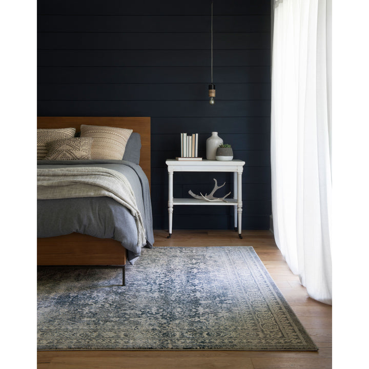 Magnolia Home By Joanna Gaines x Loloi Everly Slate 7'-10" x 10'-10" Area Rug