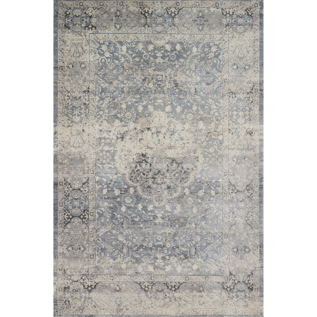 Magnolia Home By Joanna Gaines x Loloi Everly Mist / Mist 3'-7" x 5'-7" Accent Rug