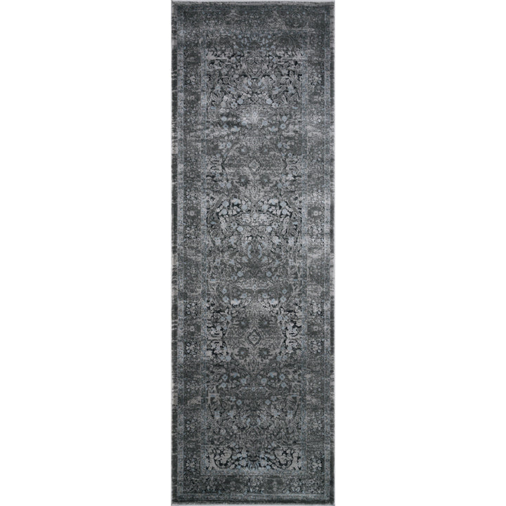 Magnolia Home By Joanna Gaines x Loloi Everly Grey 2'-7" x 8'-0" Runner Rug