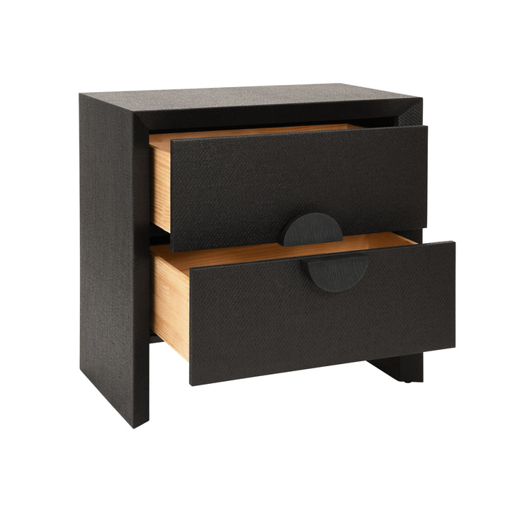 Ezra Two Drawer Side Table