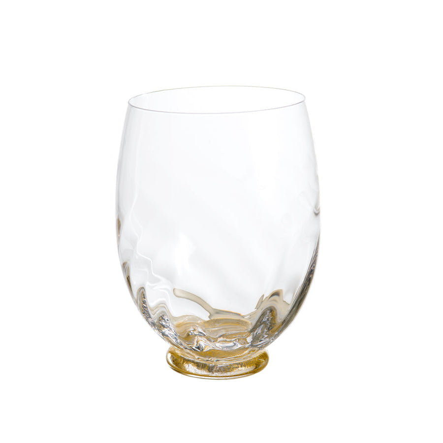 Glass European Elisa Clear W/ Gold-ABIGAILS-ABIGAILS-124402-Bar Stools-1-France and Son