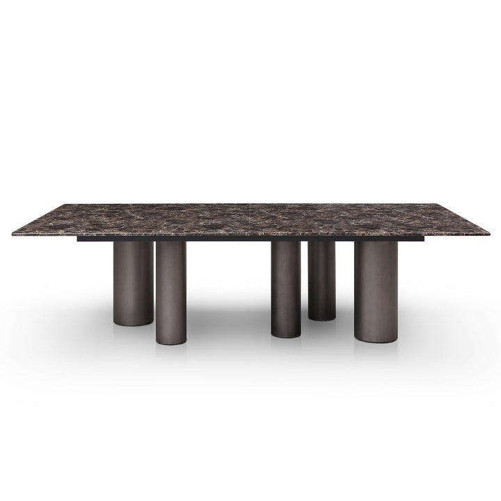 Envie Dining Table-Whiteline Modern Living-WHITELINE-DT1821-DEMP-Dining Tables-1-France and Son