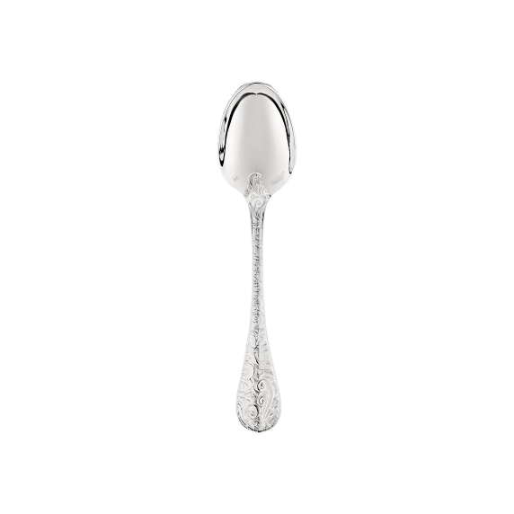 Espresso Spoon Jardin d'Eden Silver Plated Serving Utensil