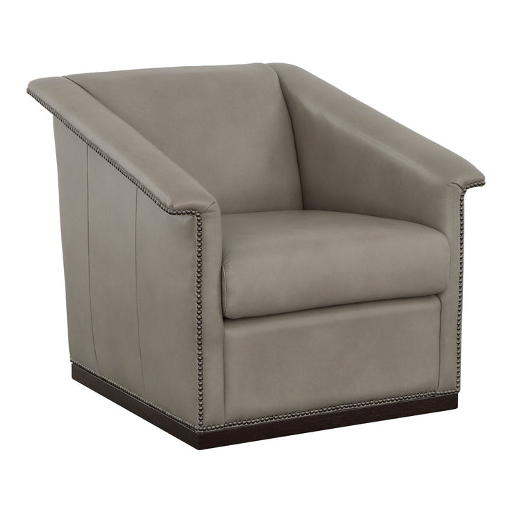 Iman Swivel Chair - Tobacco - Maple Solids