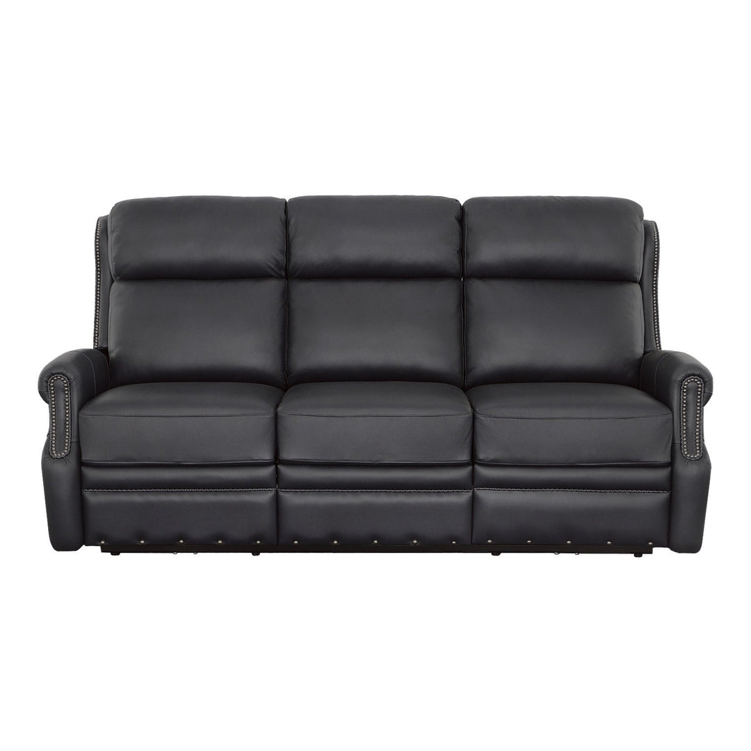 Hailey Power Left and Right Reclinering Sofa - Maple Solids