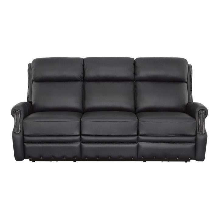 Hailey Power Left and Right Reclinering Sofa - Maple Solids