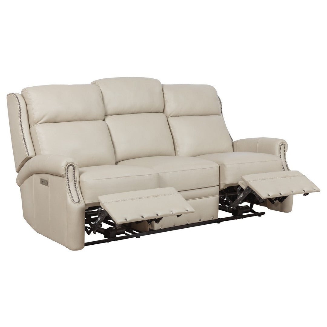 Hailey Power Left and Right Reclinering Sofa - Maple Solids