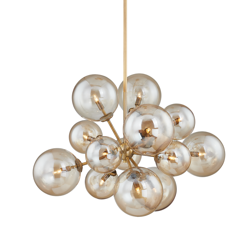 Chandeliers Santee Chandelier - Patina Brass