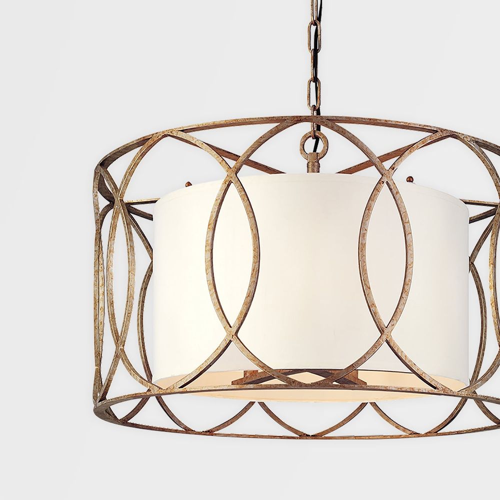 Chandeliers Sausalito Chandelier - Silver Gold