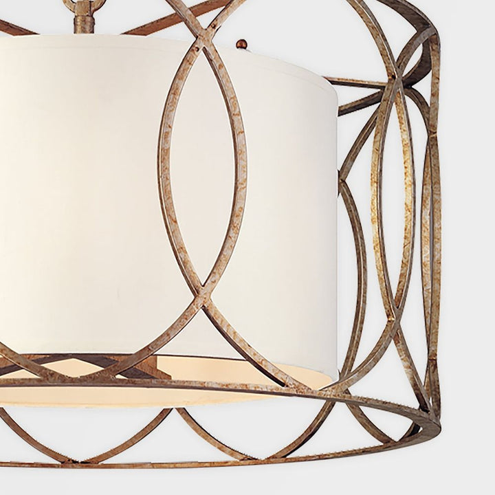 Chandeliers Sausalito Chandelier - Silver Gold