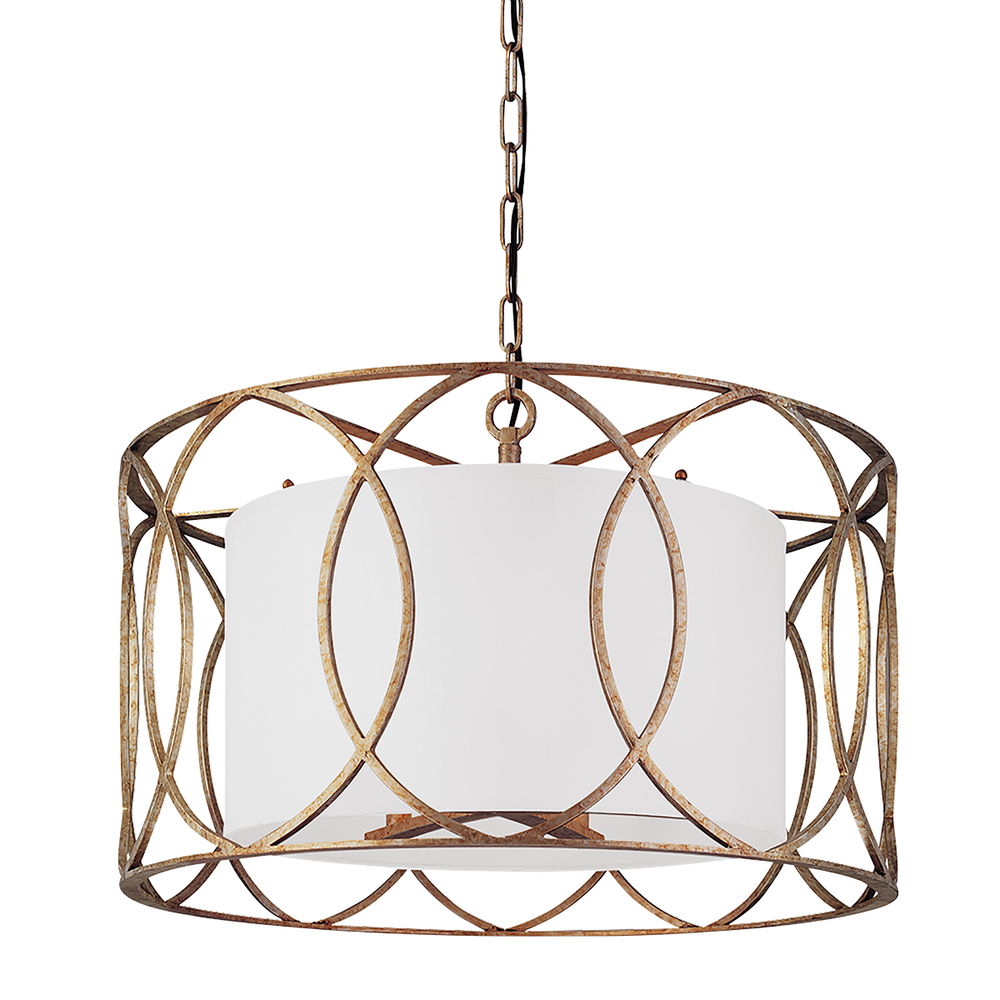 Chandeliers Sausalito Chandelier - Silver Gold
