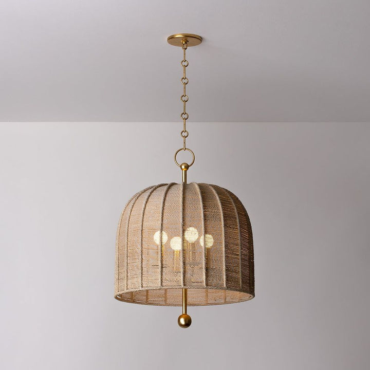 Pendants Lonnie Pendant - Vintage Gold Leaf - Large