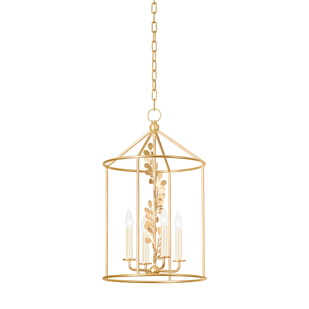 Adrienne Lantern - Vintage Gold Leaf