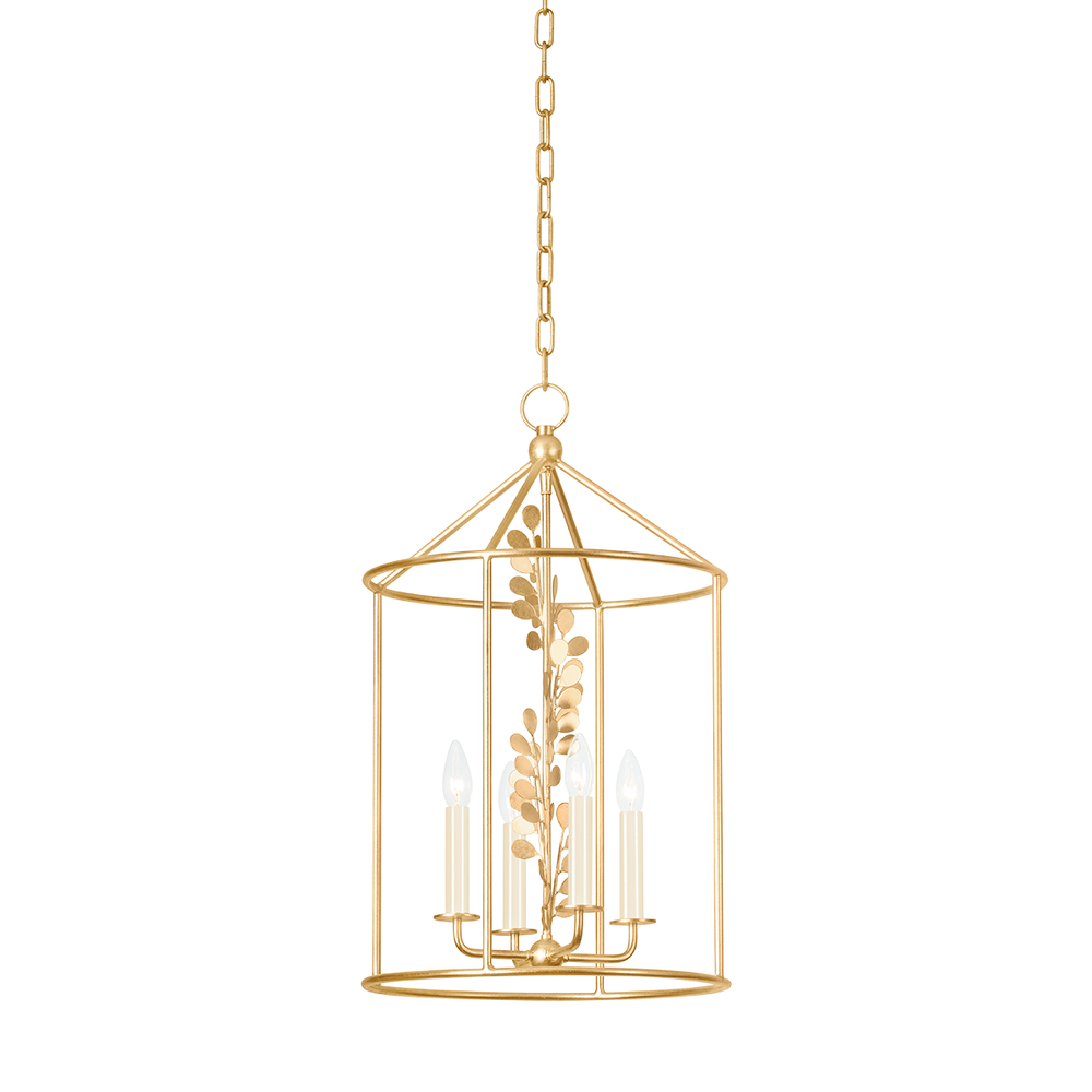 Chandeliers Adrienne Lantern - Vintage Gold Leaf