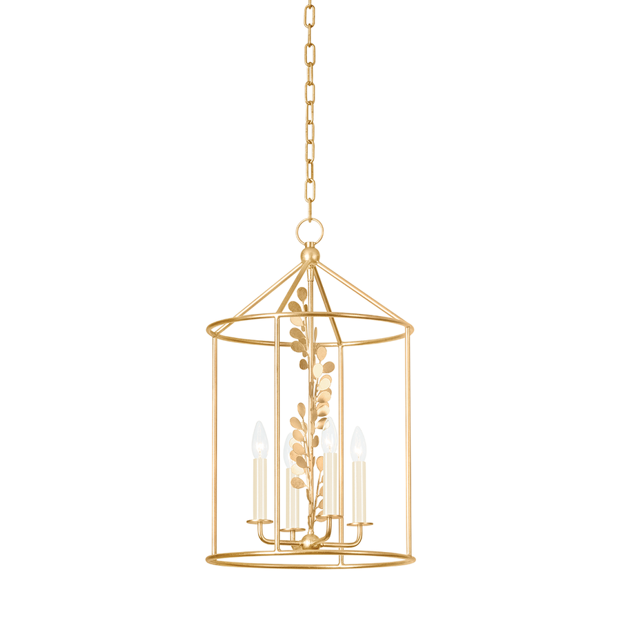 Chandeliers Adrienne Lantern - Vintage Gold Leaf