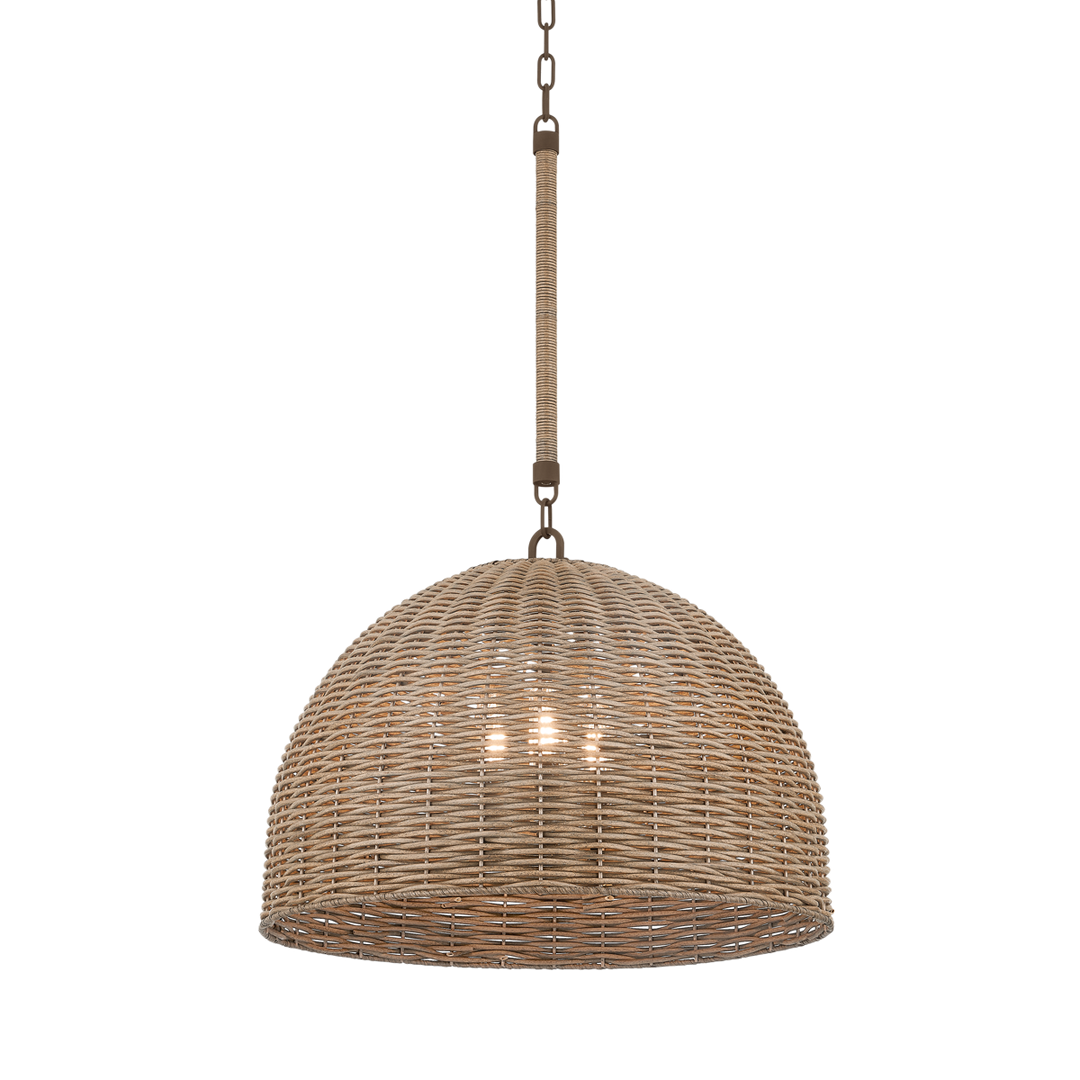 Huxley Exterior Pendant - Textured Bronze