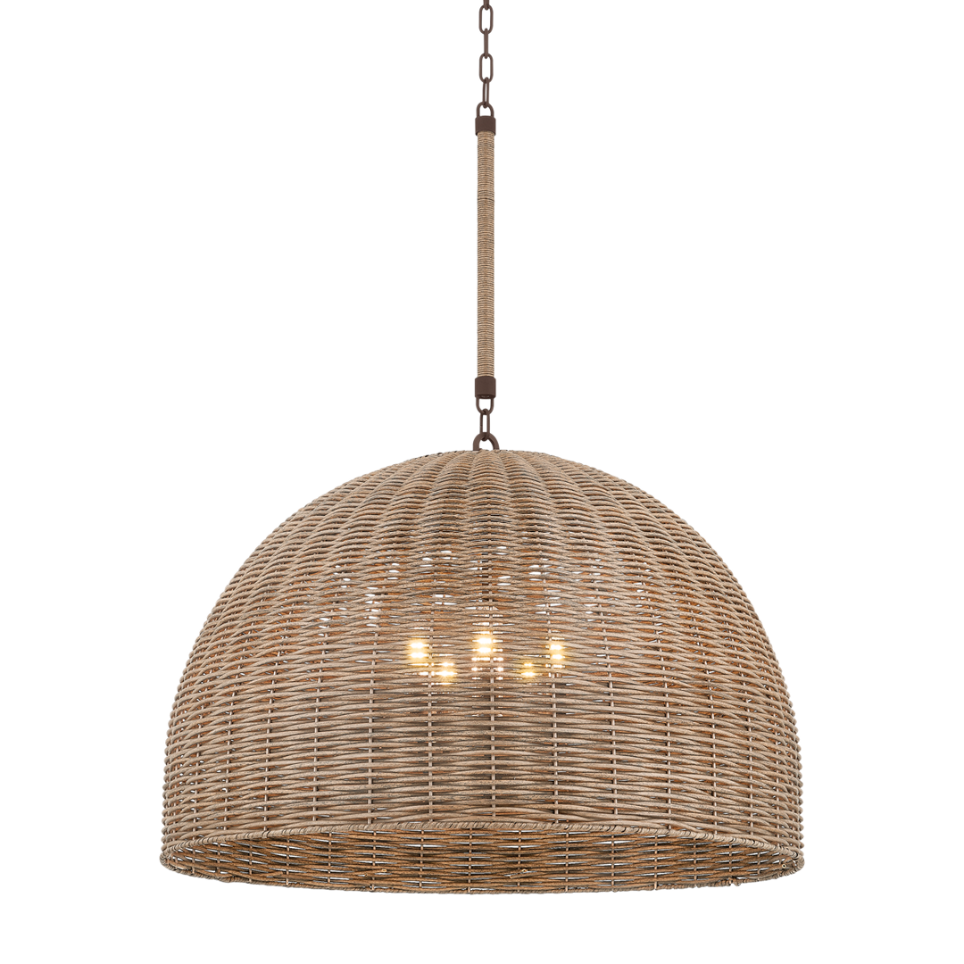 Huxley Exterior Pendant - Textured Bronze