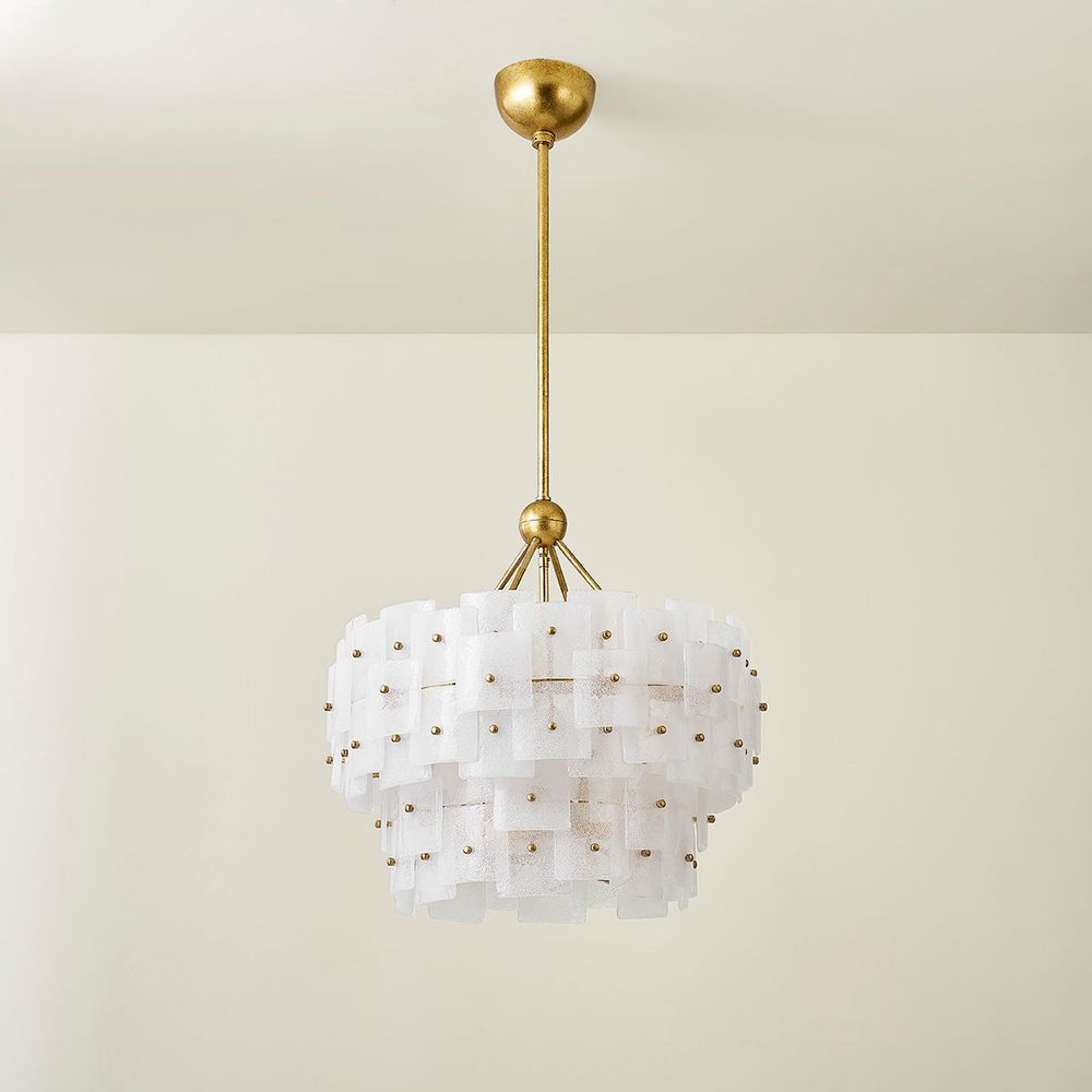 Chandeliers Jacik Chandelier - Vintage Gold Leaf