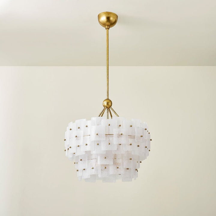 Chandeliers Jacik Chandelier - Vintage Gold Leaf