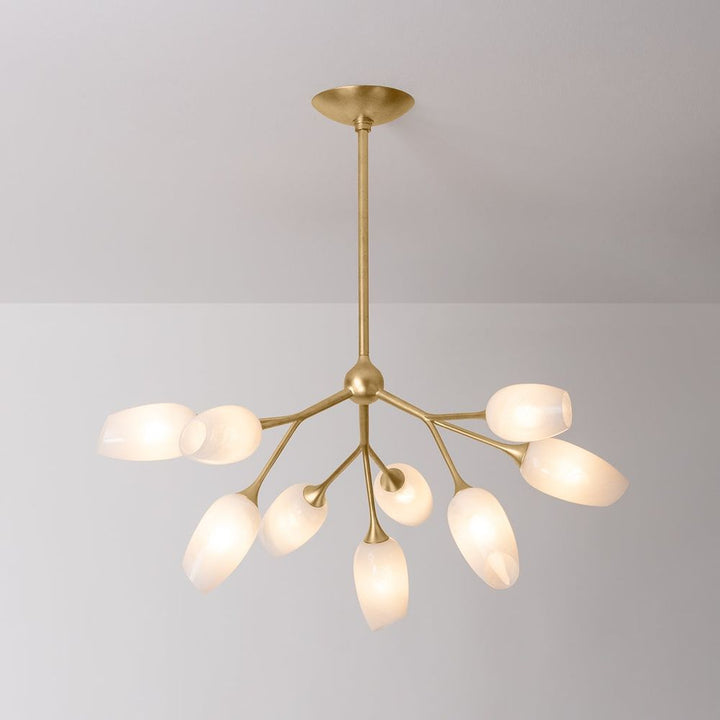 Chandeliers Aldean Chandelier - Vintage Gold Leaf