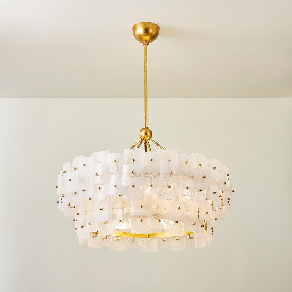 Chandeliers Jacik Chandelier - Vintage Gold Leaf