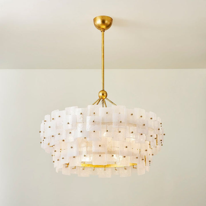 Chandeliers Jacik Chandelier - Vintage Gold Leaf