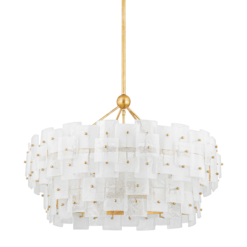 Chandeliers Jacik Chandelier - Vintage Gold Leaf