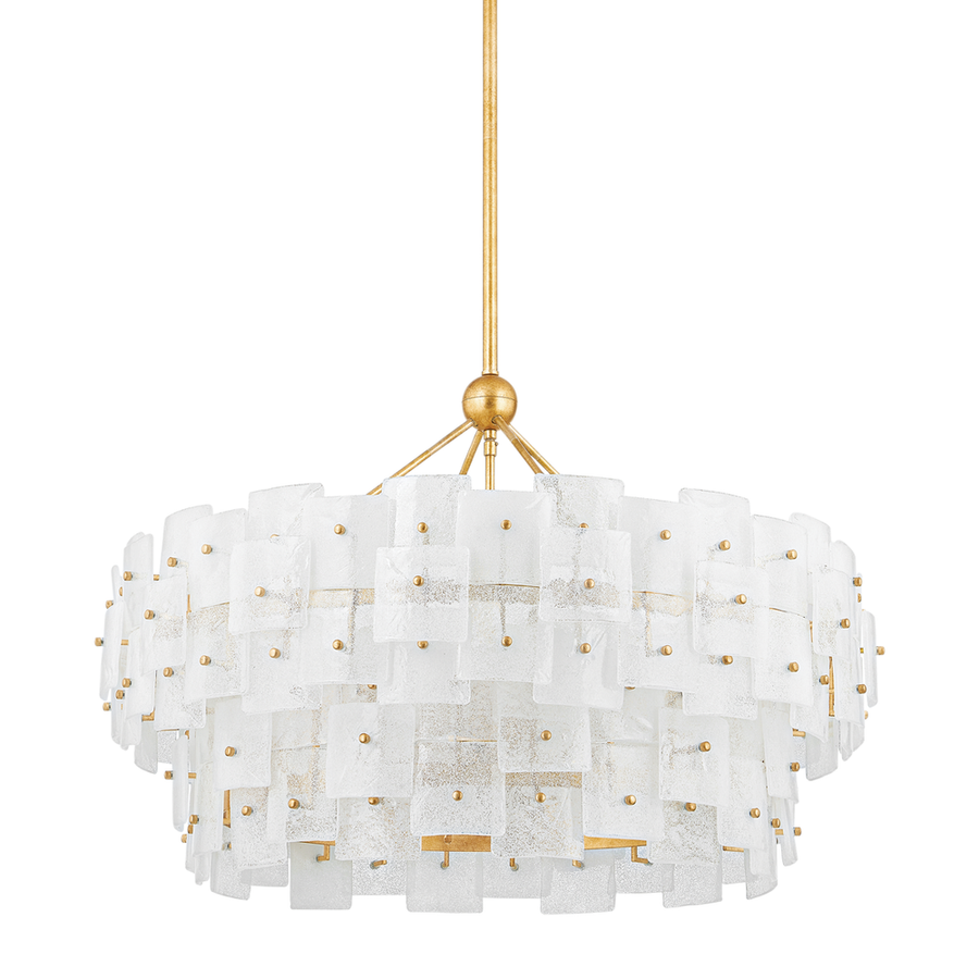 Chandeliers Jacik Chandelier - Vintage Gold Leaf
