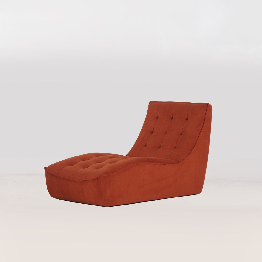 Morales Modular Sectional-France & Son-F218175BRN-SectionalsBurnt Orange-Chaise-20-France and Son