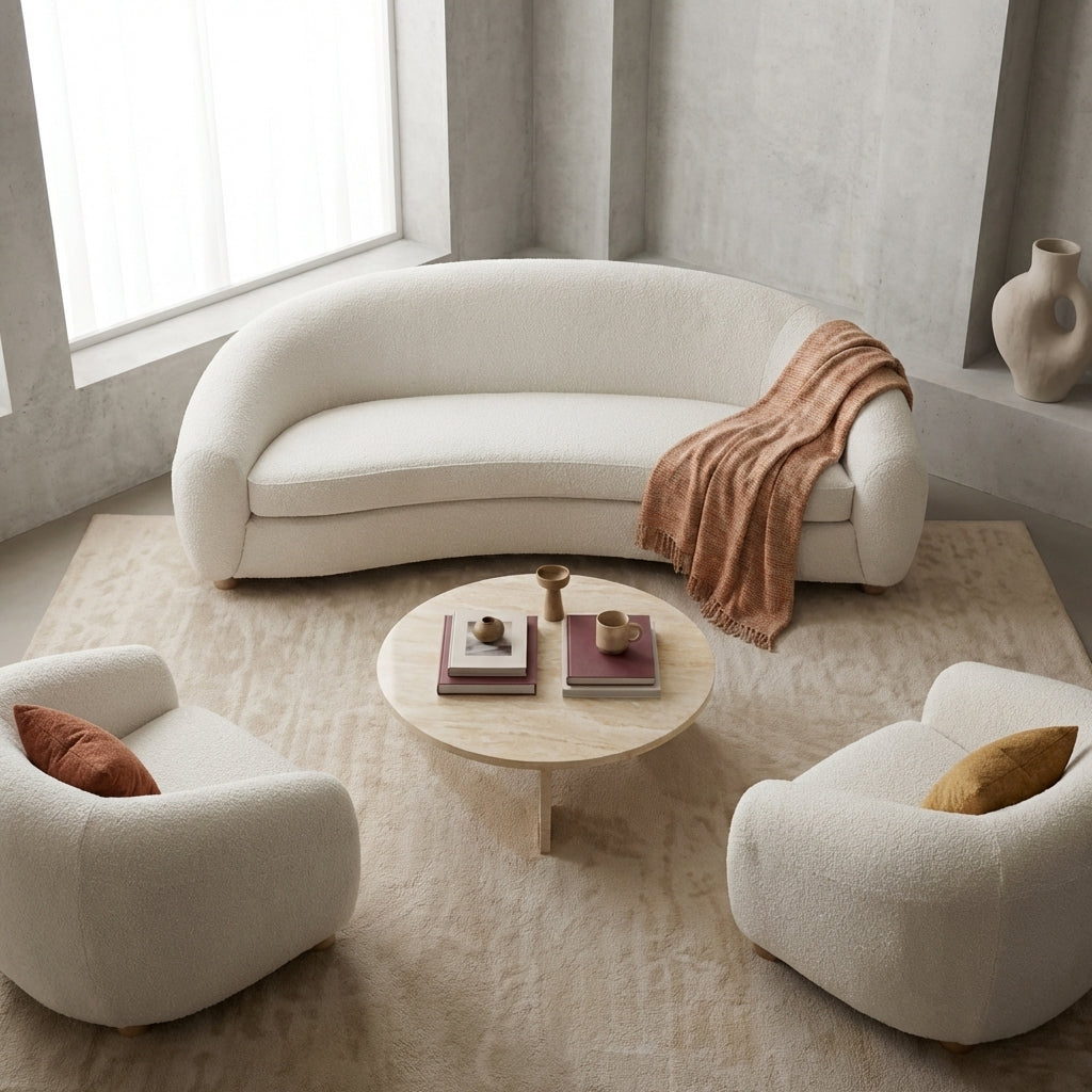 Charlotte Curved Sofa 94.5