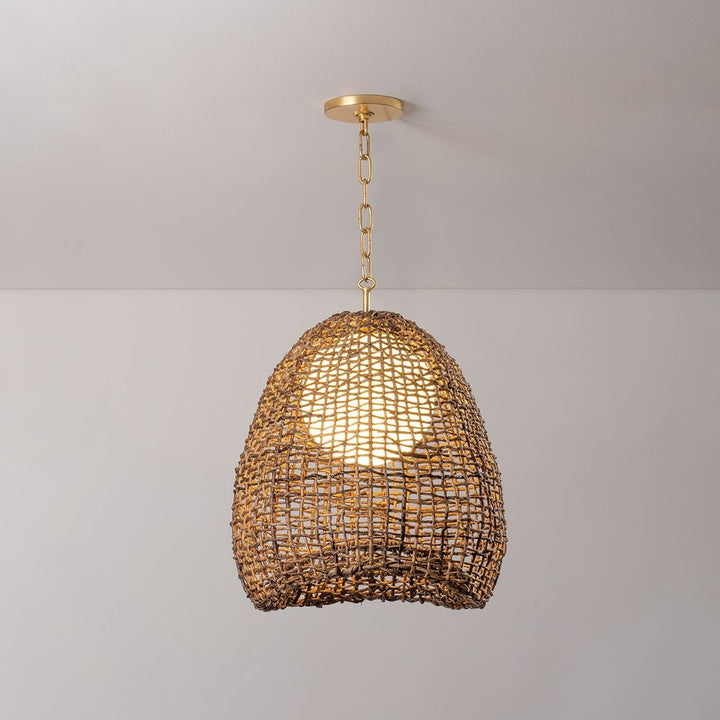 Pendants Maester Pendant - Vintage Gold Leaf