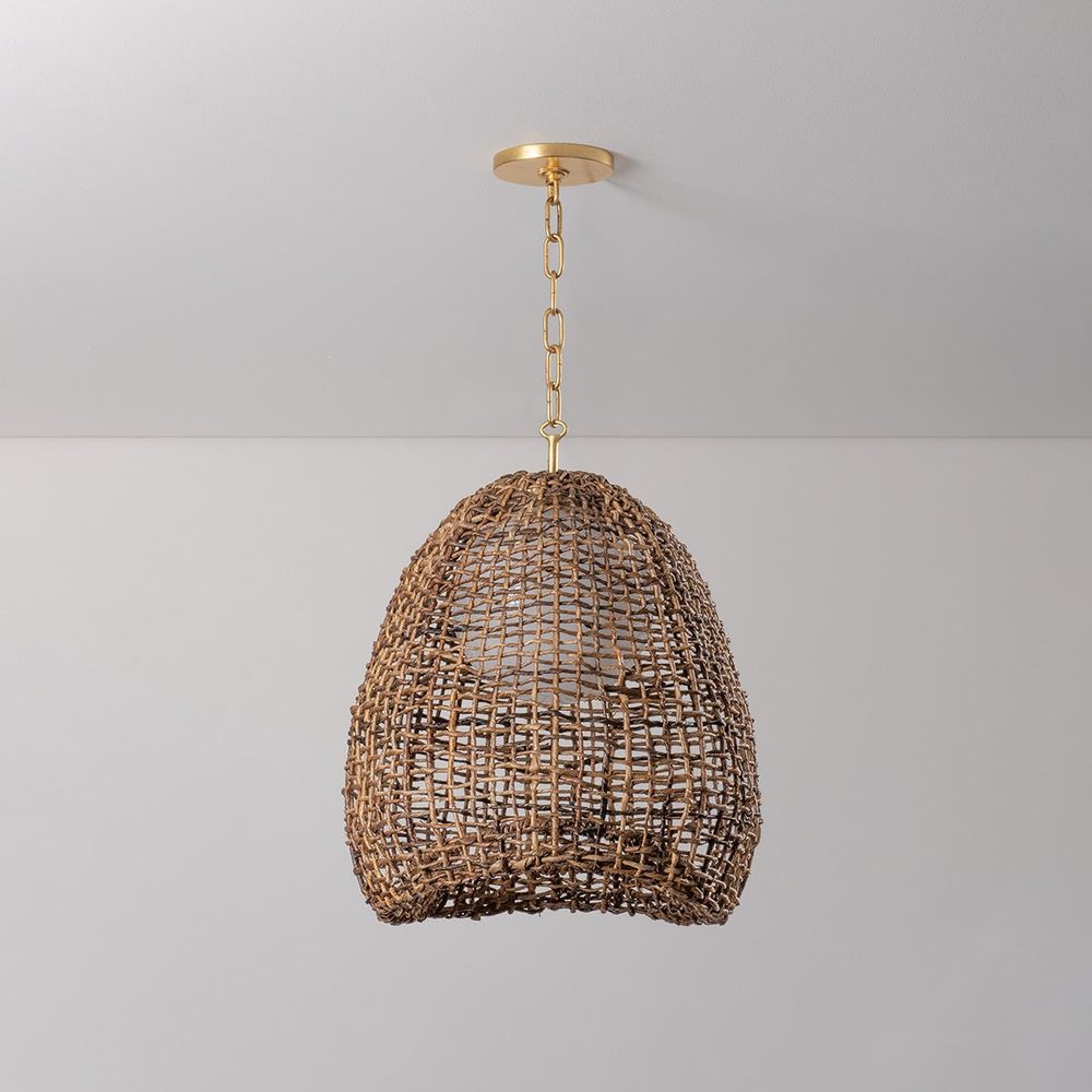 Pendants Maester Pendant - Vintage Gold Leaf