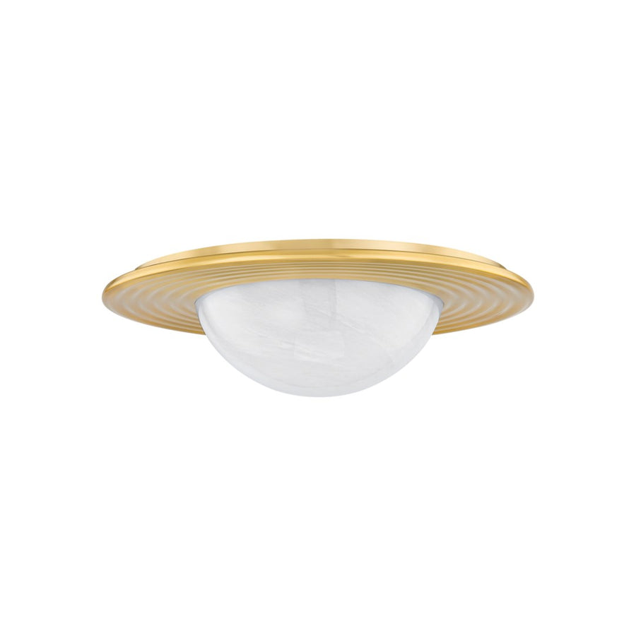 GERALDTON Flush Mount-Hudson Valley-HVL-7116-AGB-Flush MountsBrass-1-France and Son