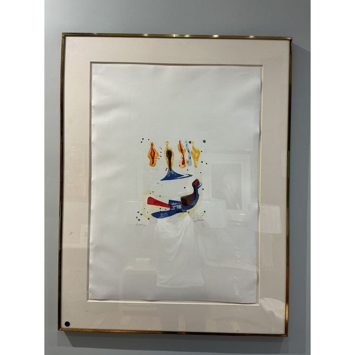  Framed lithograph by Moore