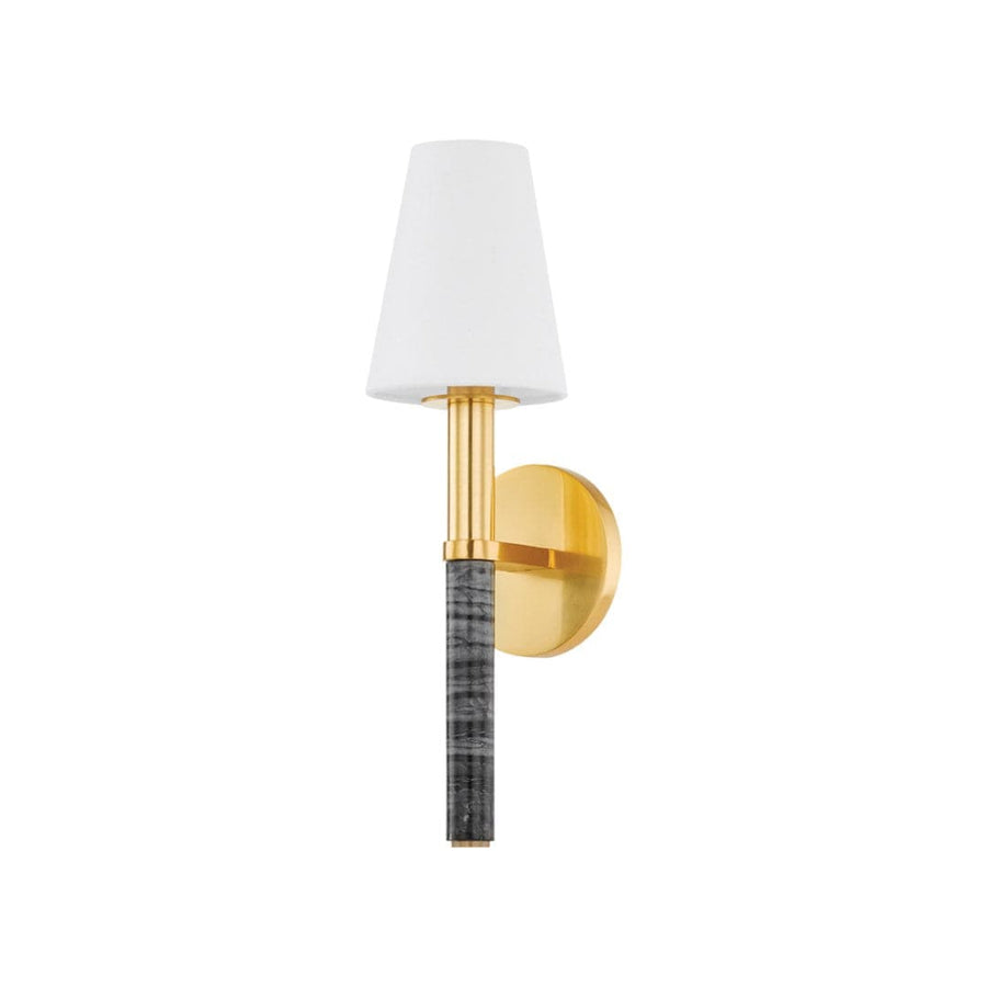 Montreal Wall Sconce-Hudson Valley-HVL-5616-AGB-Wall Lighting-1-France and Son