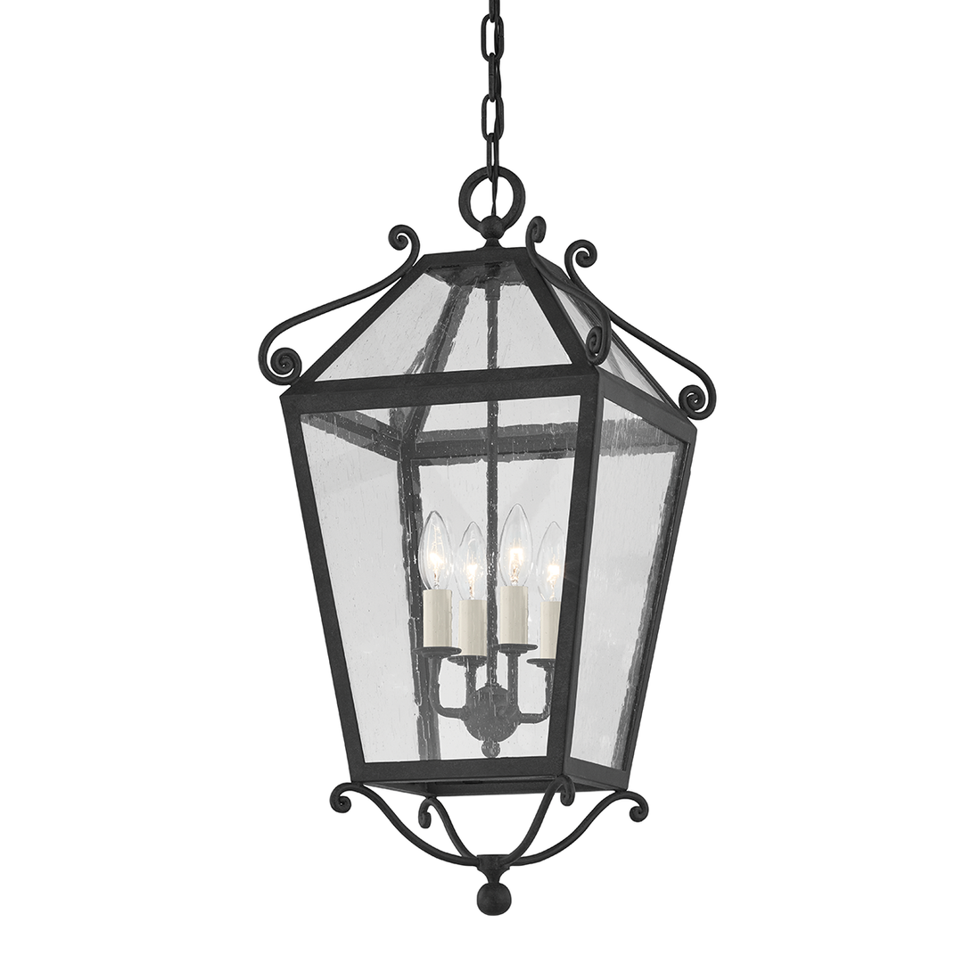 Santa Barbara County Lantern - French Iron