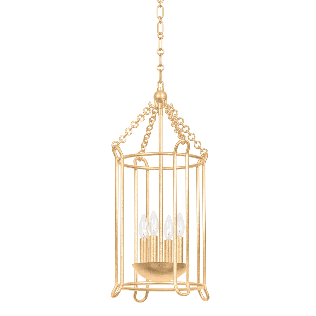 Lassen Lantern - Vintage Gold Leaf