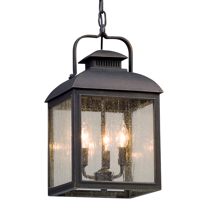 Outdoor Lighting: Ceiling Chamberlain Lantern - Vintage Bronze