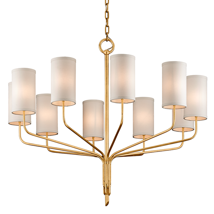 Chandeliers Juniper Chandelier - Gold Leaf