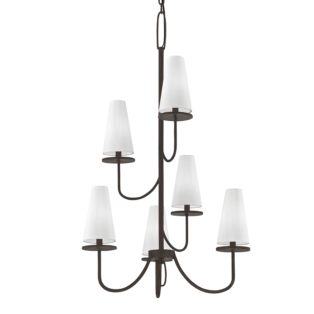 Marcel Chandelier - Textured Bronze