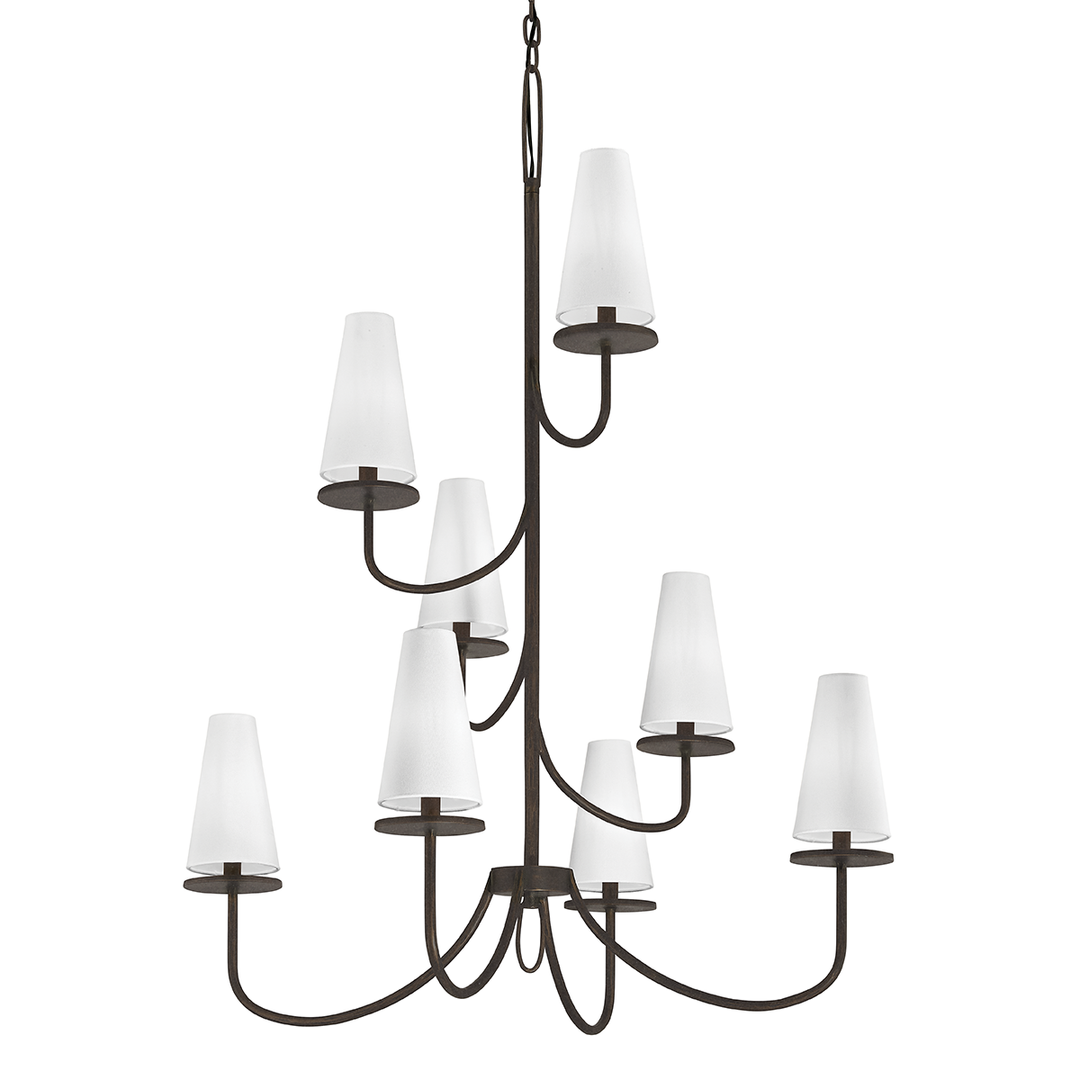 Marcel Chandelier - Textured Bronze