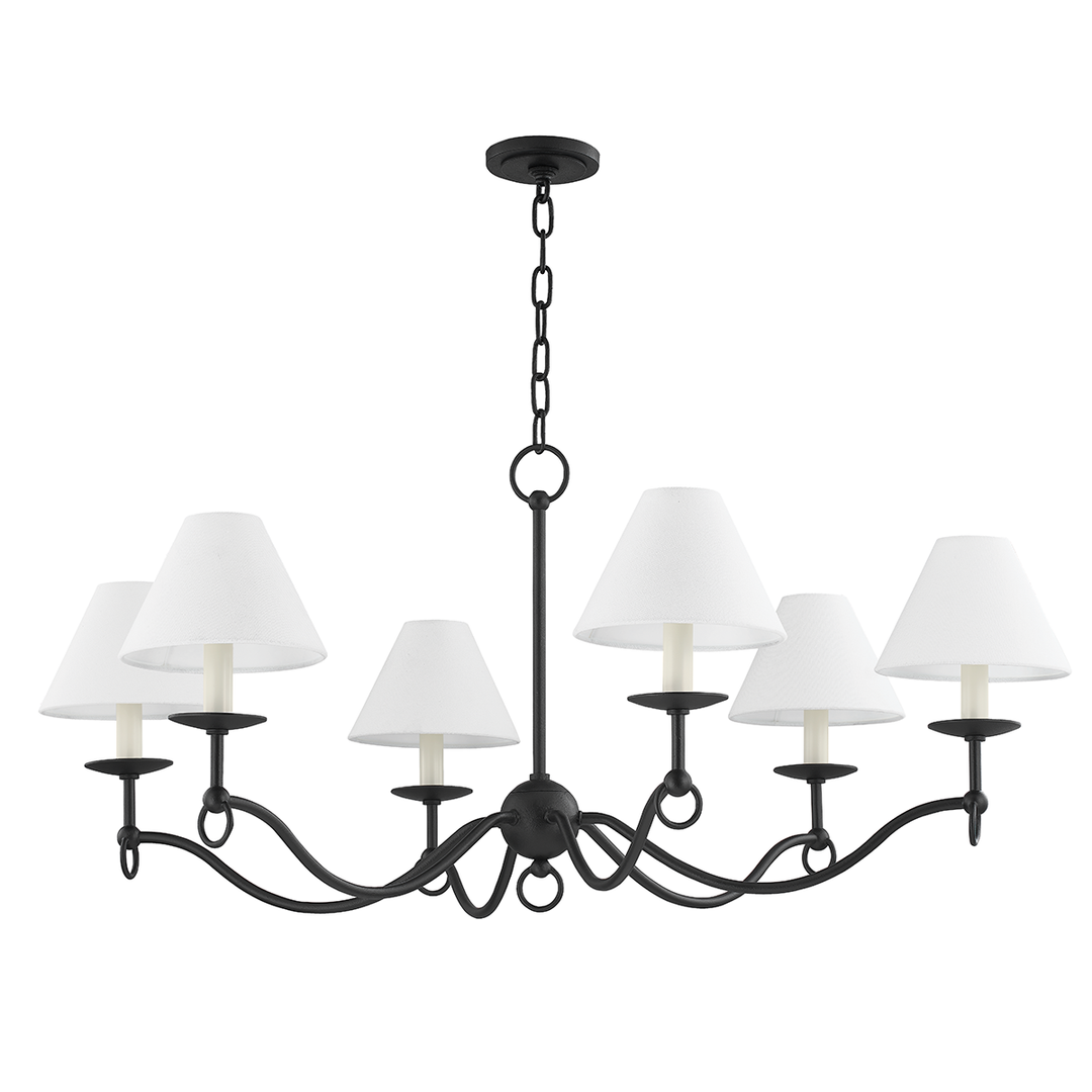 Massi Chandelier - Forged Iron