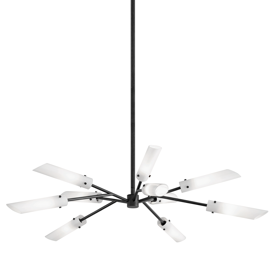 High Line Chandelier - Soft Off Black