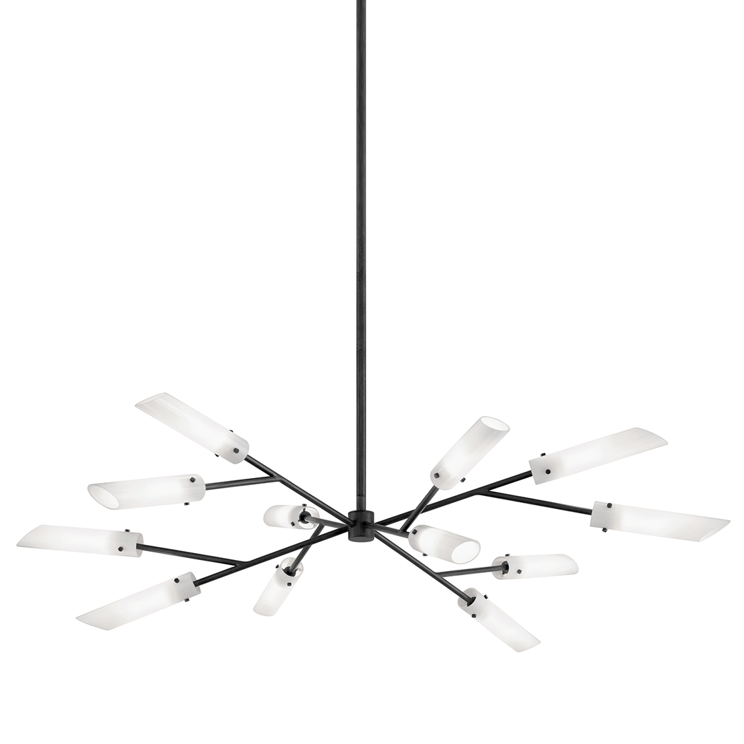 High Line Chandelier - Dark Bronze