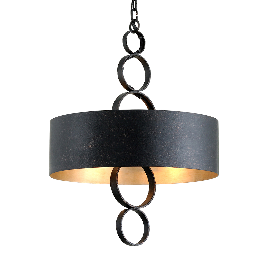 Rivington Chandelier - Charred Copper