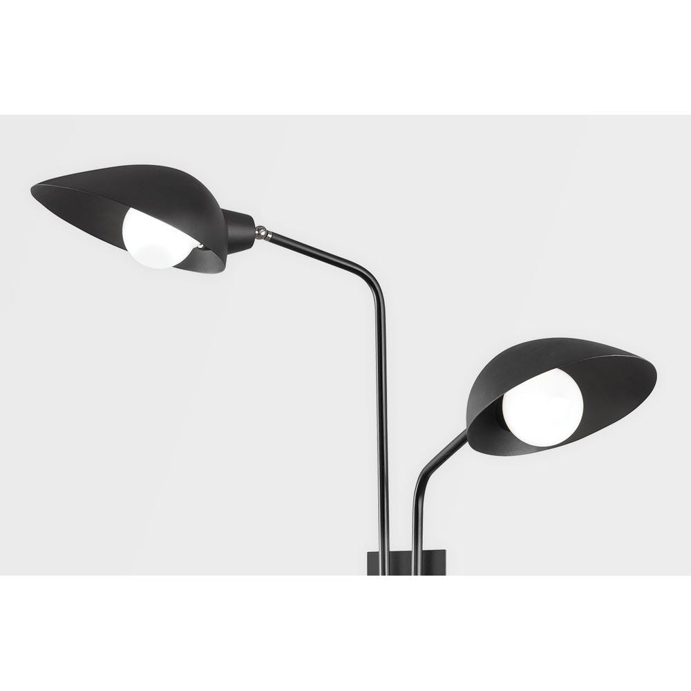 Wall Lighting Leo Plug-In Sconce - Soft Black