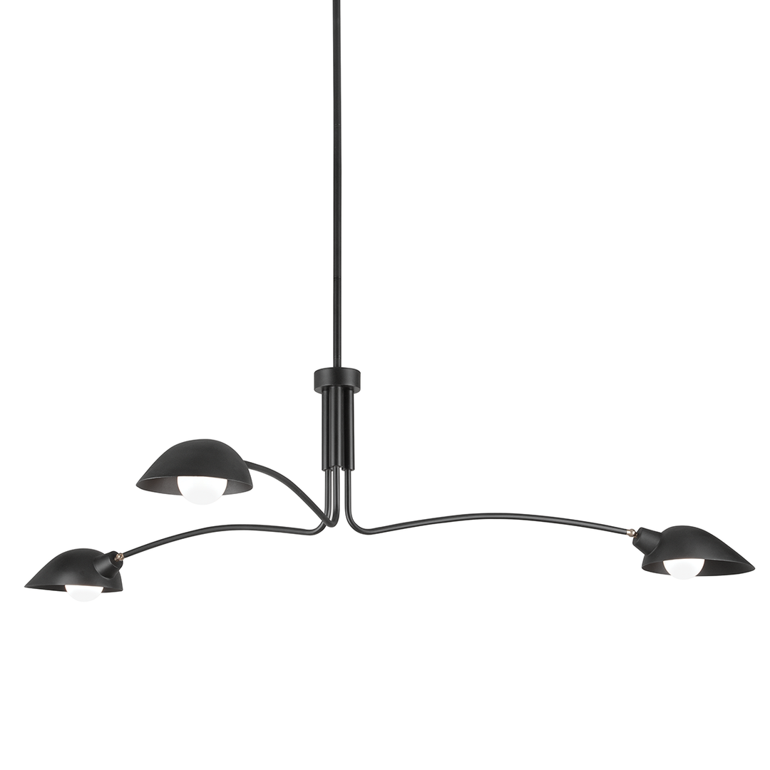 Leo Chandelier - Soft Black